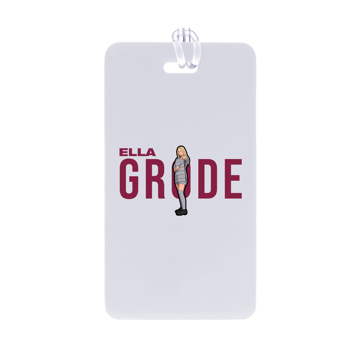 Bag Tag — Player Name in Classic