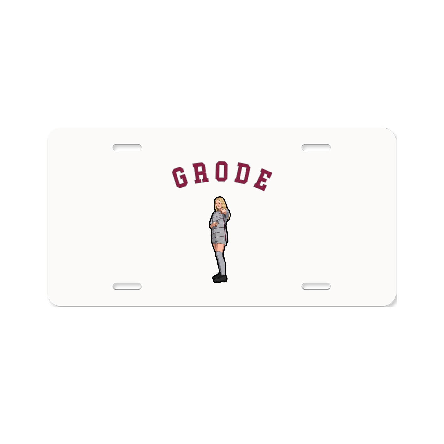 License Plate — Shirsey Arch in Classic
