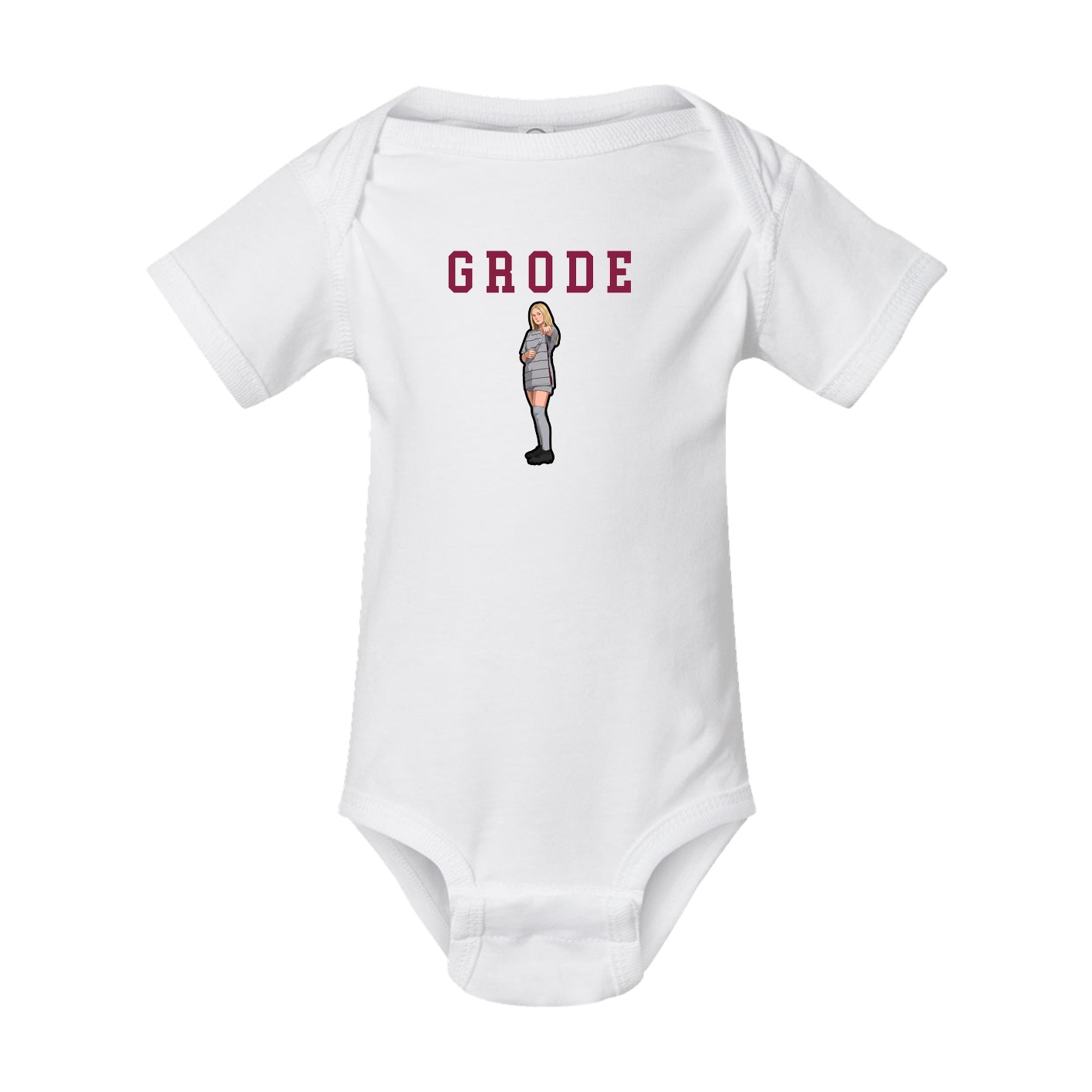 Baby Onesie — Shirsey in White