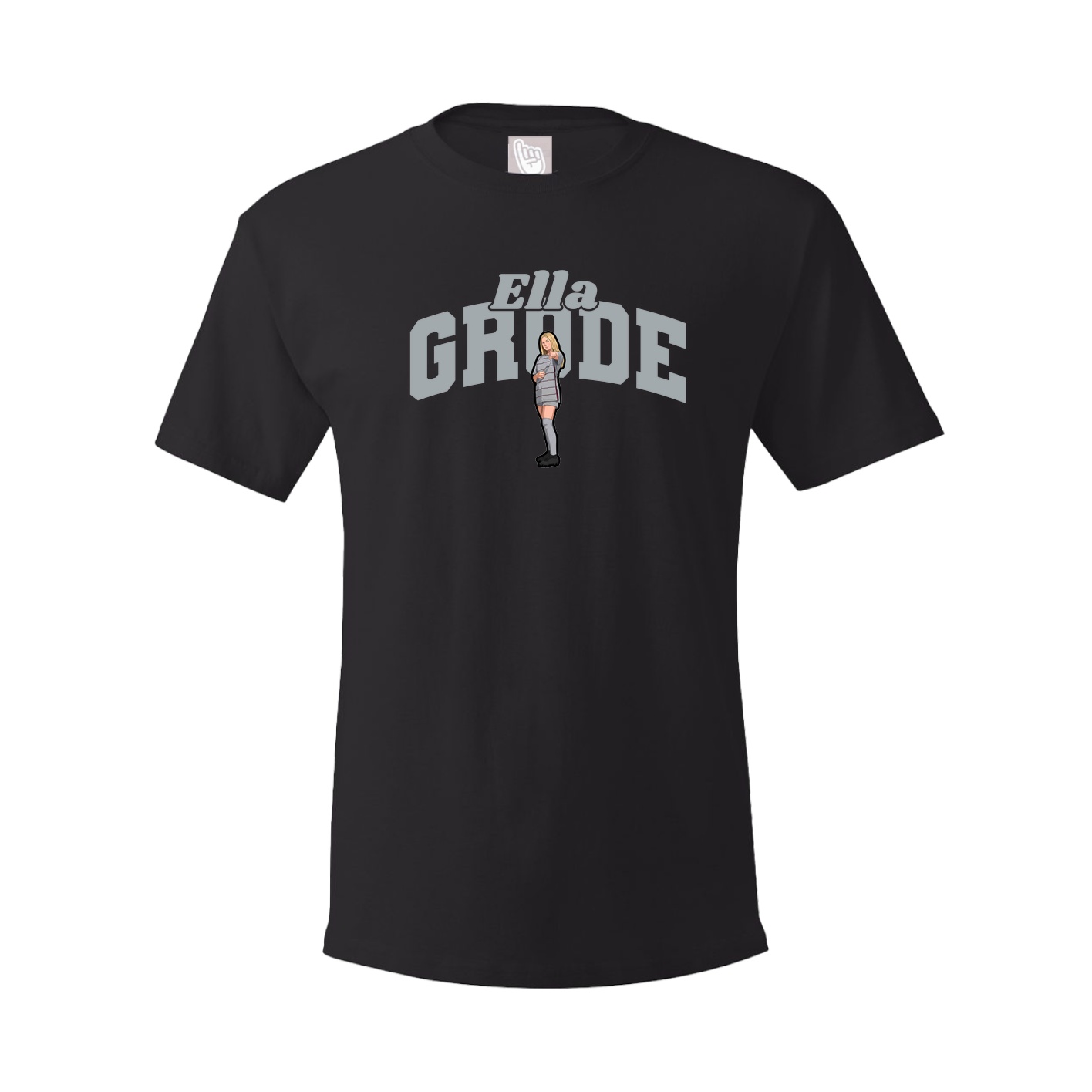Youth Tee — Signature Arch in Black