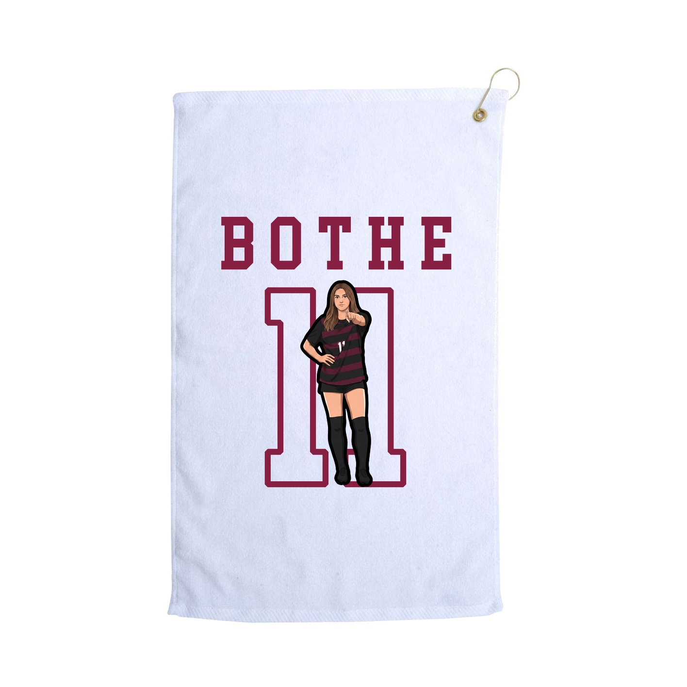 Golf Towel — Shirsey in White