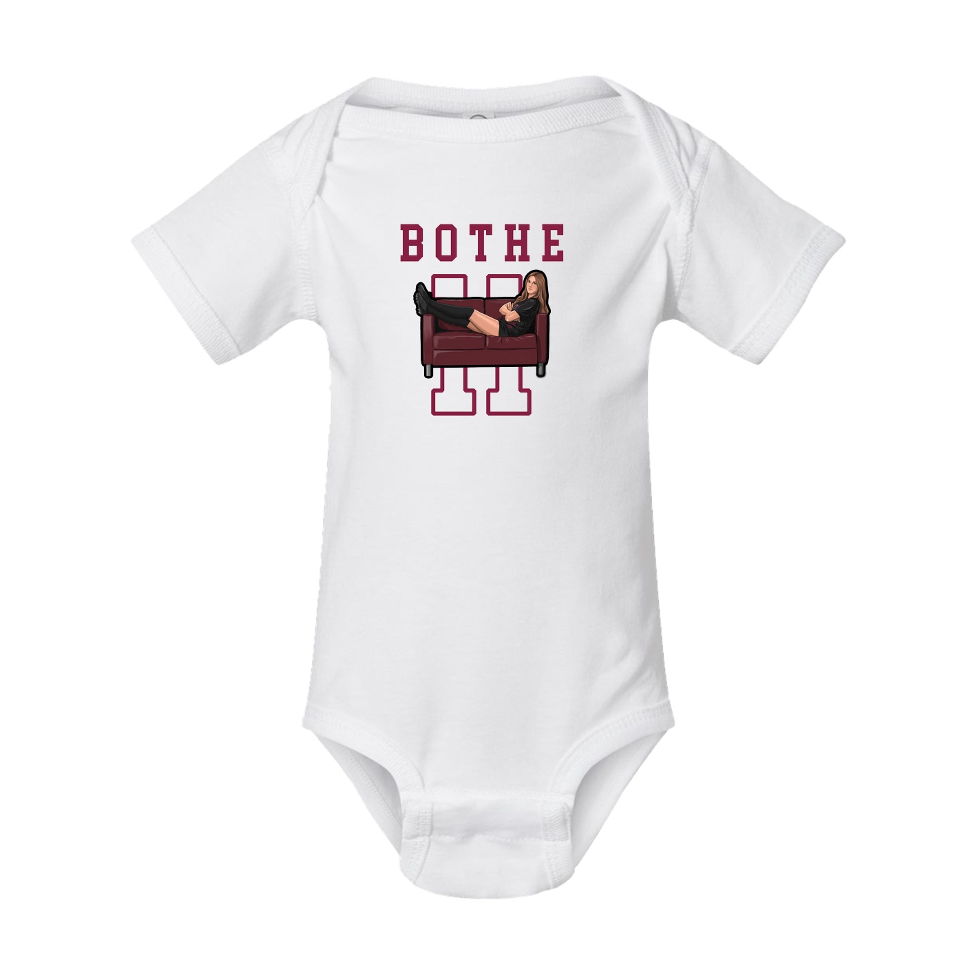Baby Onesie — Shirsey in White