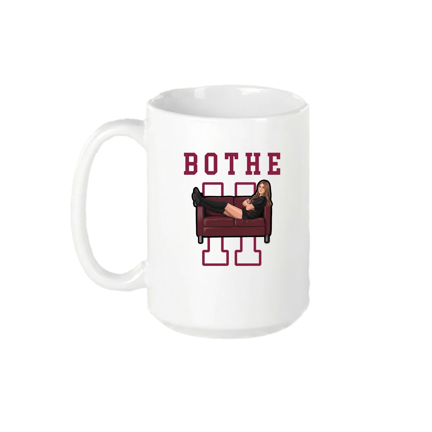 15oz Coffee Mug — Shirsey in White