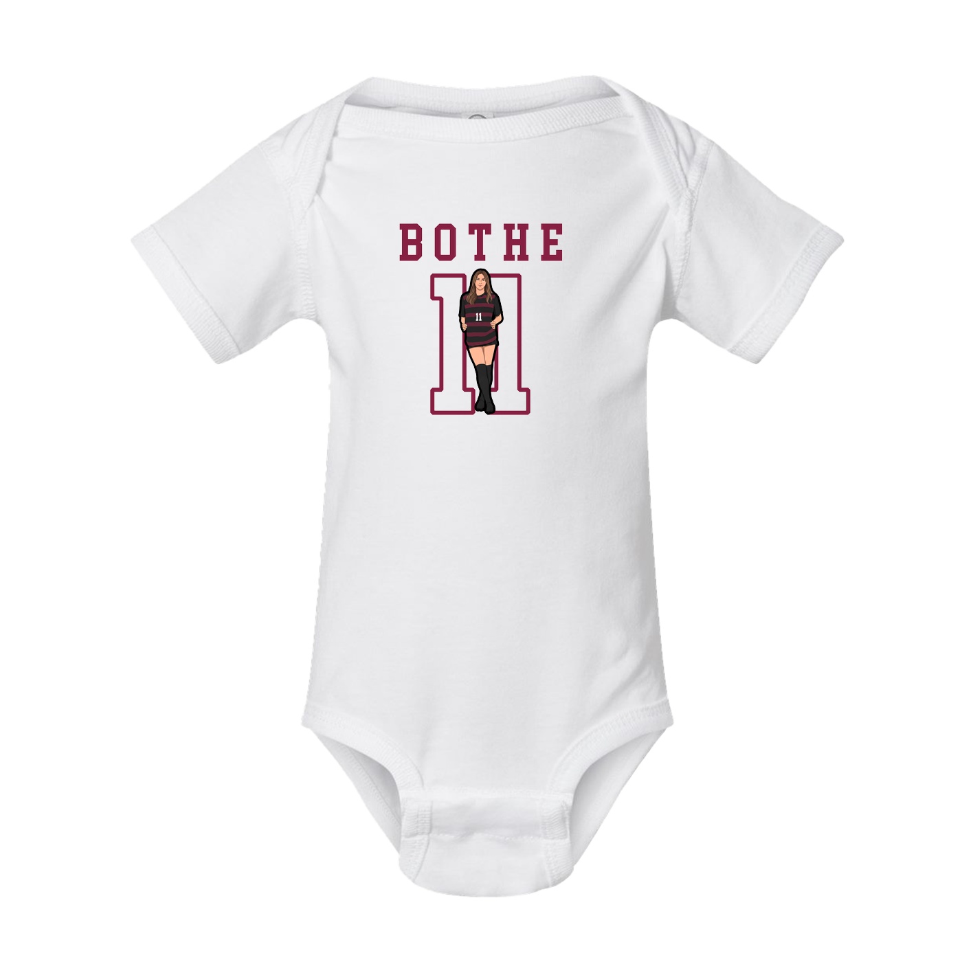 Baby Onesie — Shirsey in White