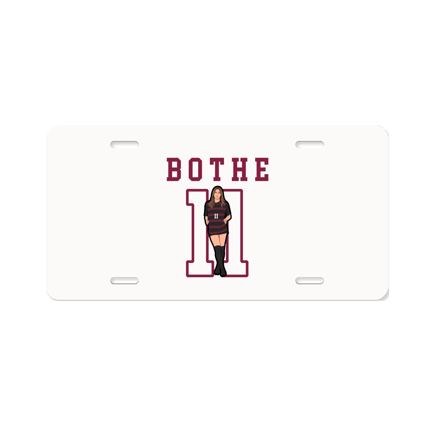 License Plate — Shirsey in Classic