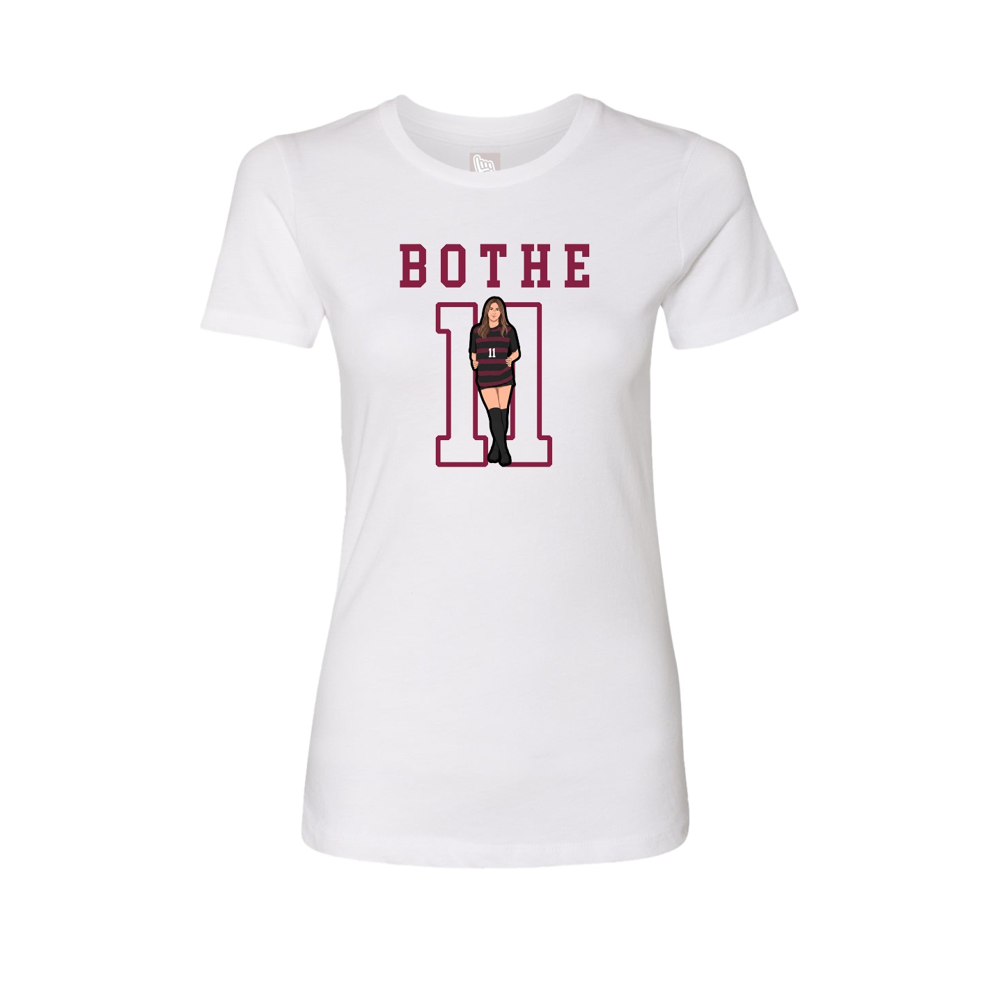 Fitted Women's Tee — Shirsey in White