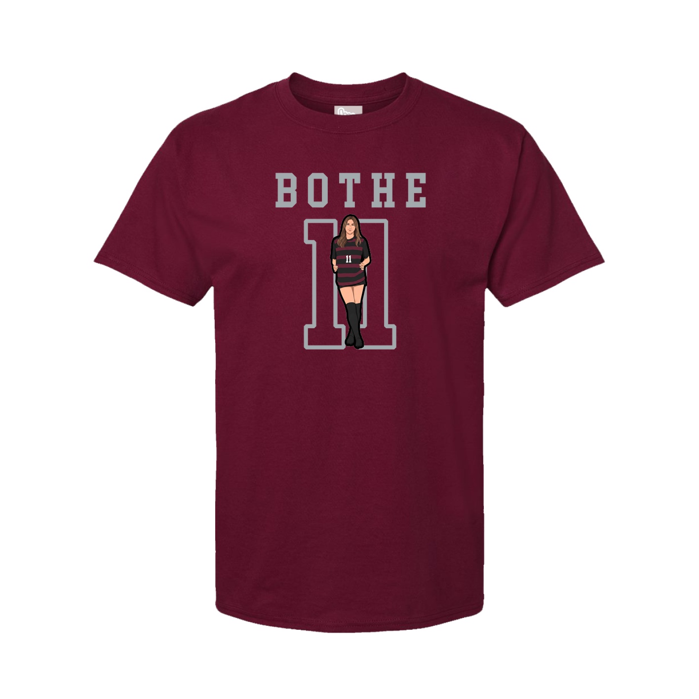 Youth Tee — Shirsey in Cardinal