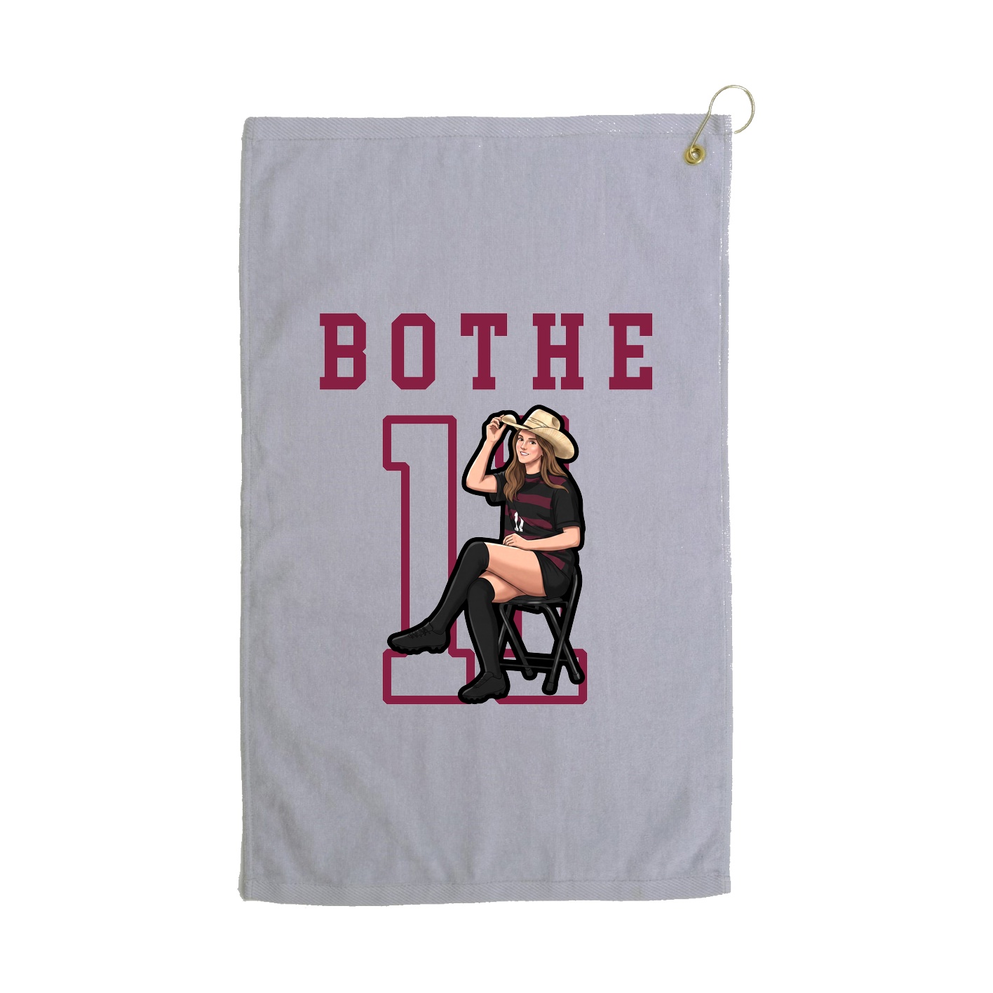 Golf Towel — Shirsey in Grey