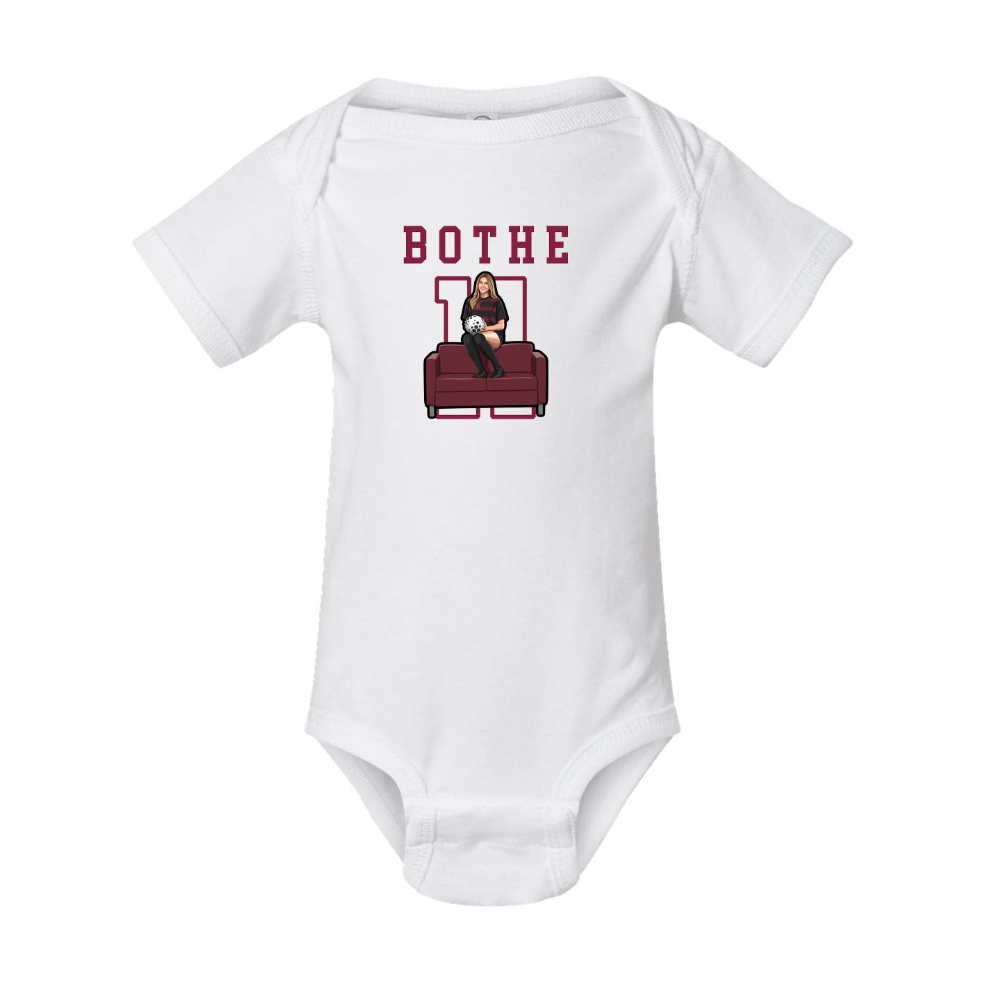 Baby Onesie — Shirsey in White