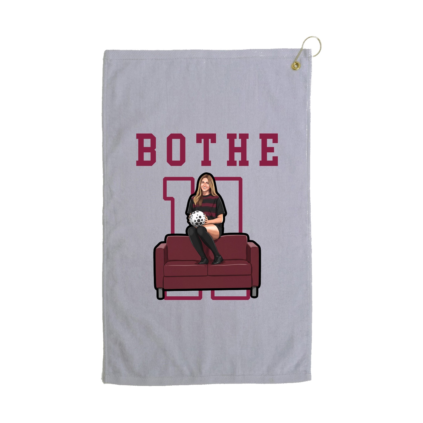 Golf Towel — Shirsey in Grey