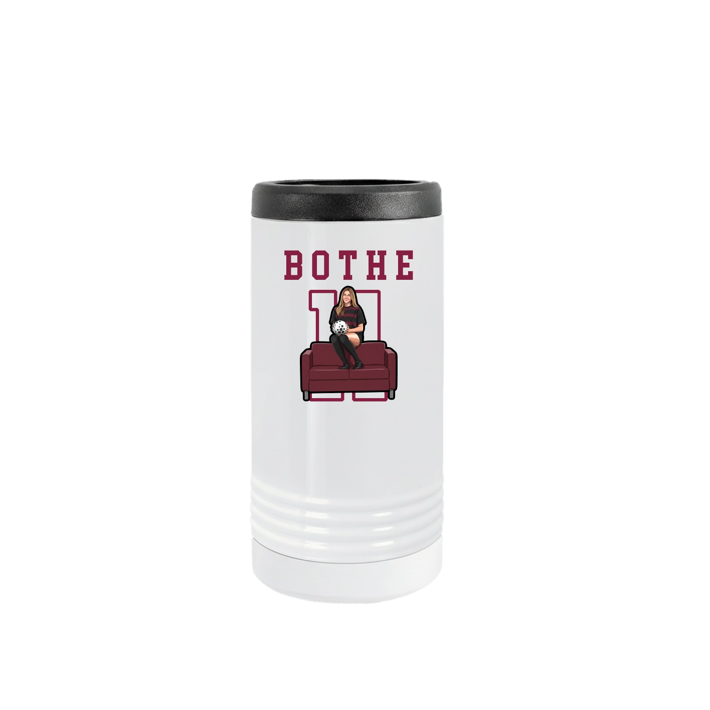 Slim Beverage Holder — Shirsey in White