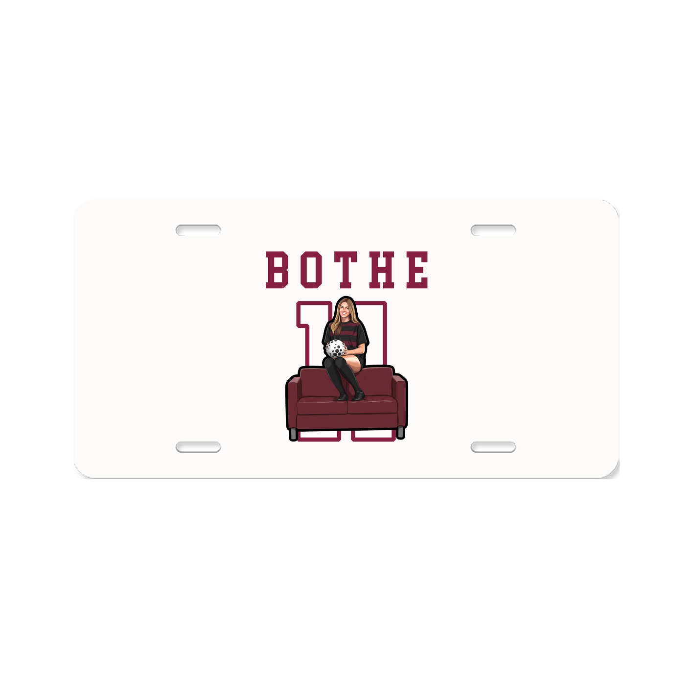 License Plate — Shirsey in Classic