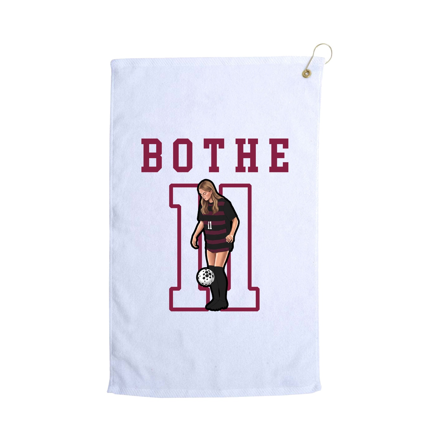 Golf Towel — Shirsey in White