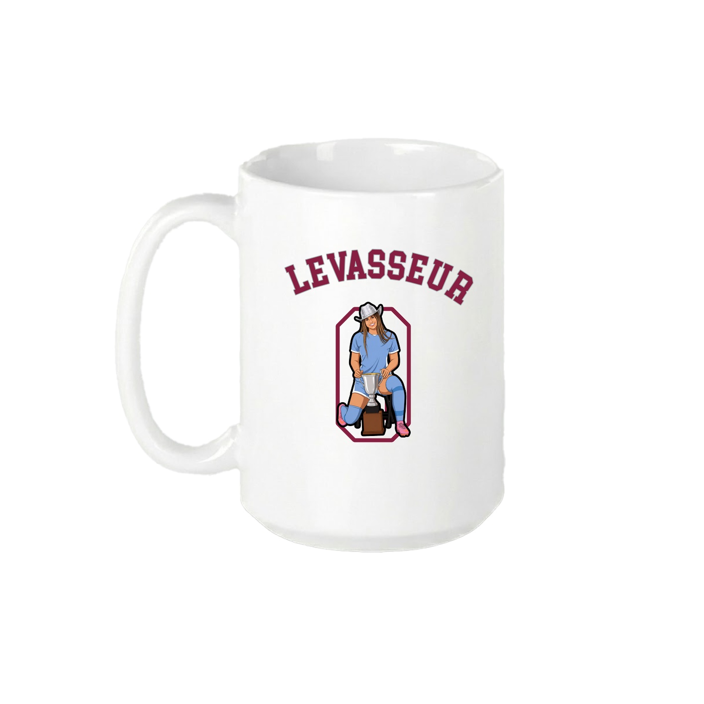 15oz Coffee Mug — Shirsey Arch in White