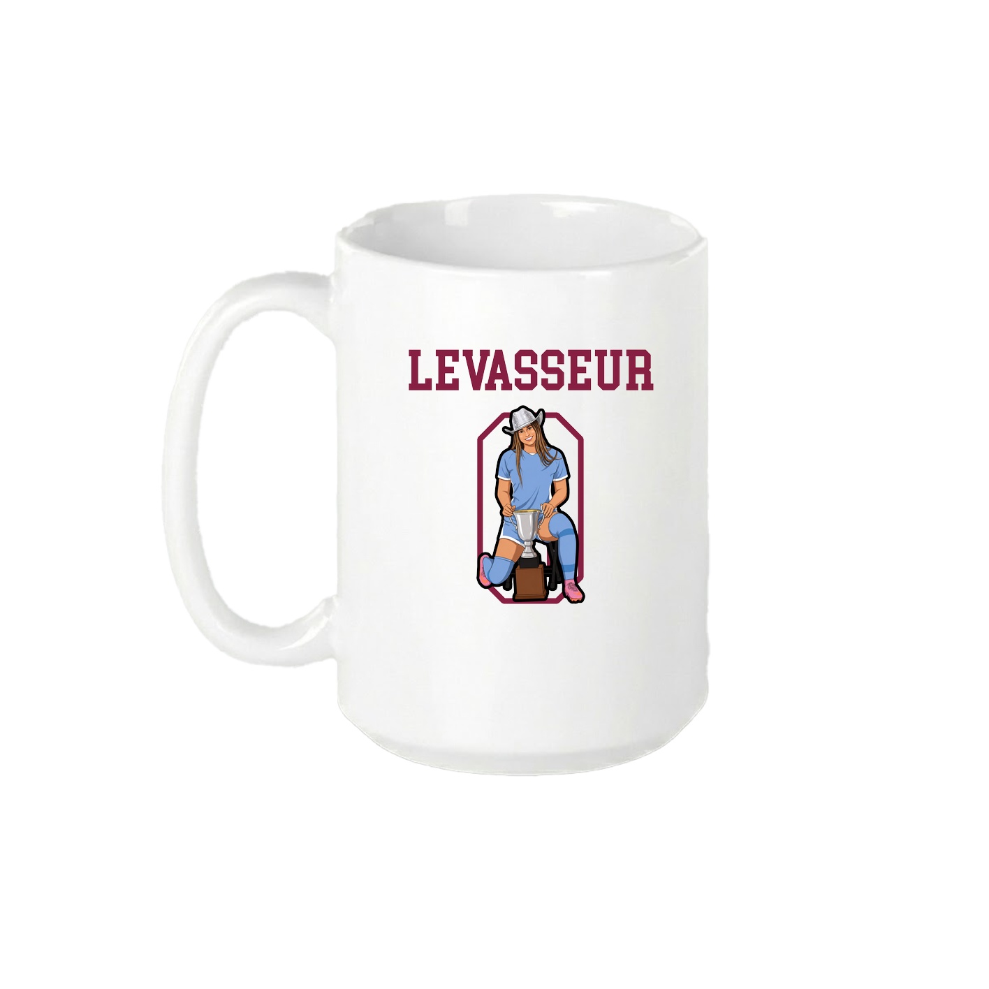 15oz Coffee Mug — Shirsey in White