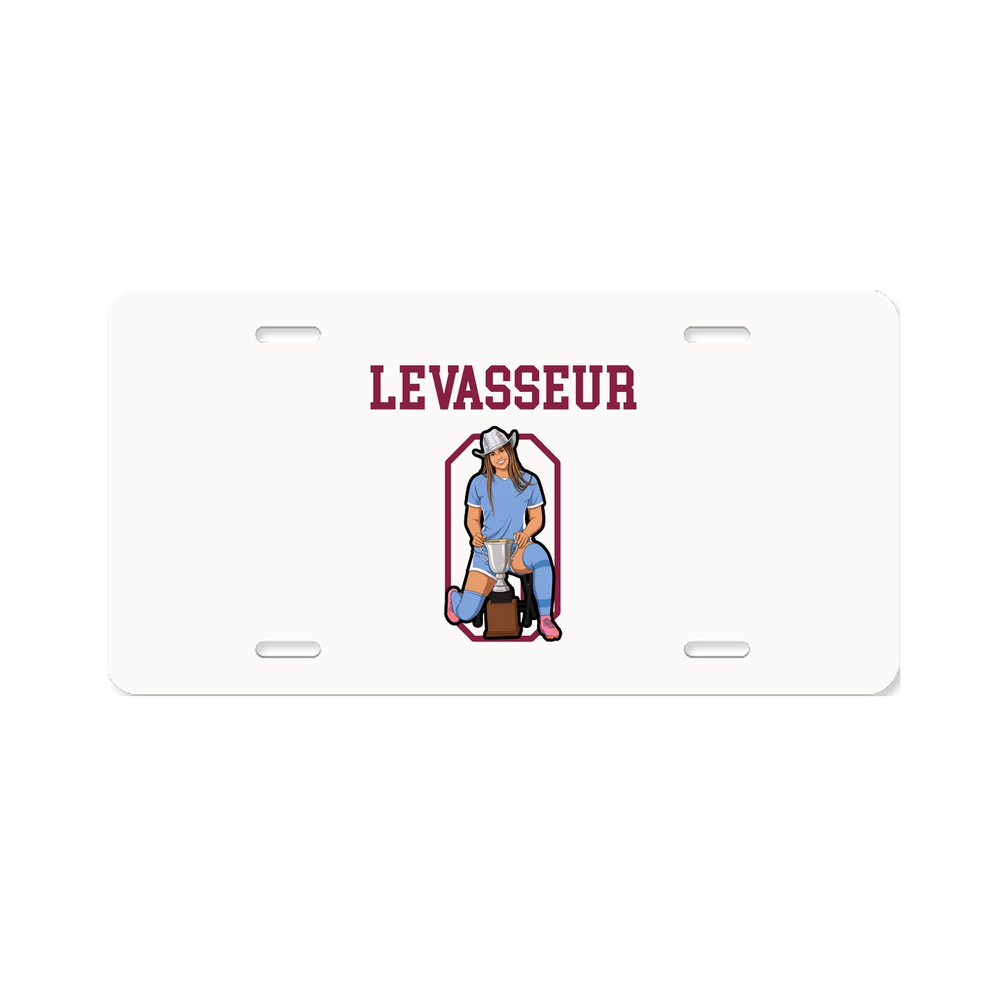 License Plate — Shirsey in Classic
