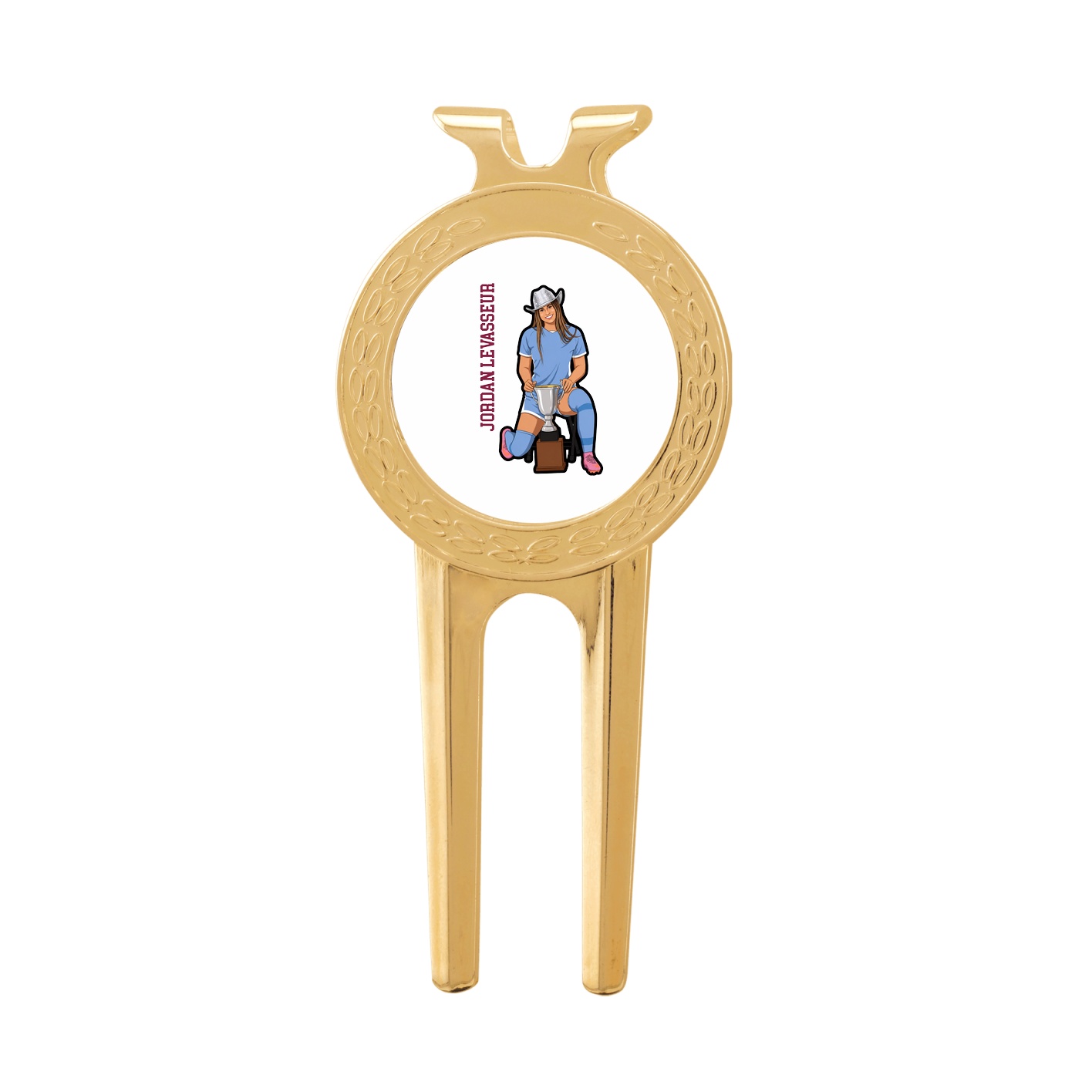 Divot Tool with Ball Marker — Name Vertical in Classic