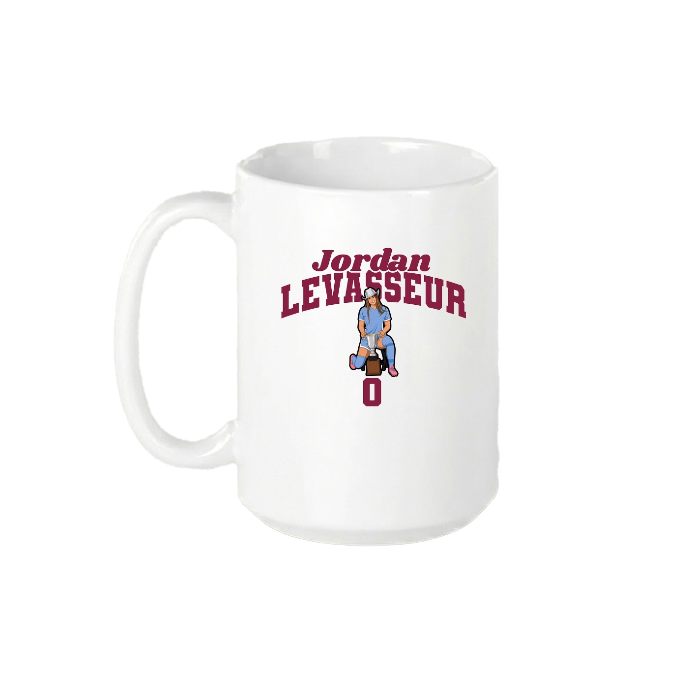 15oz Coffee Mug — Signature Arch in White