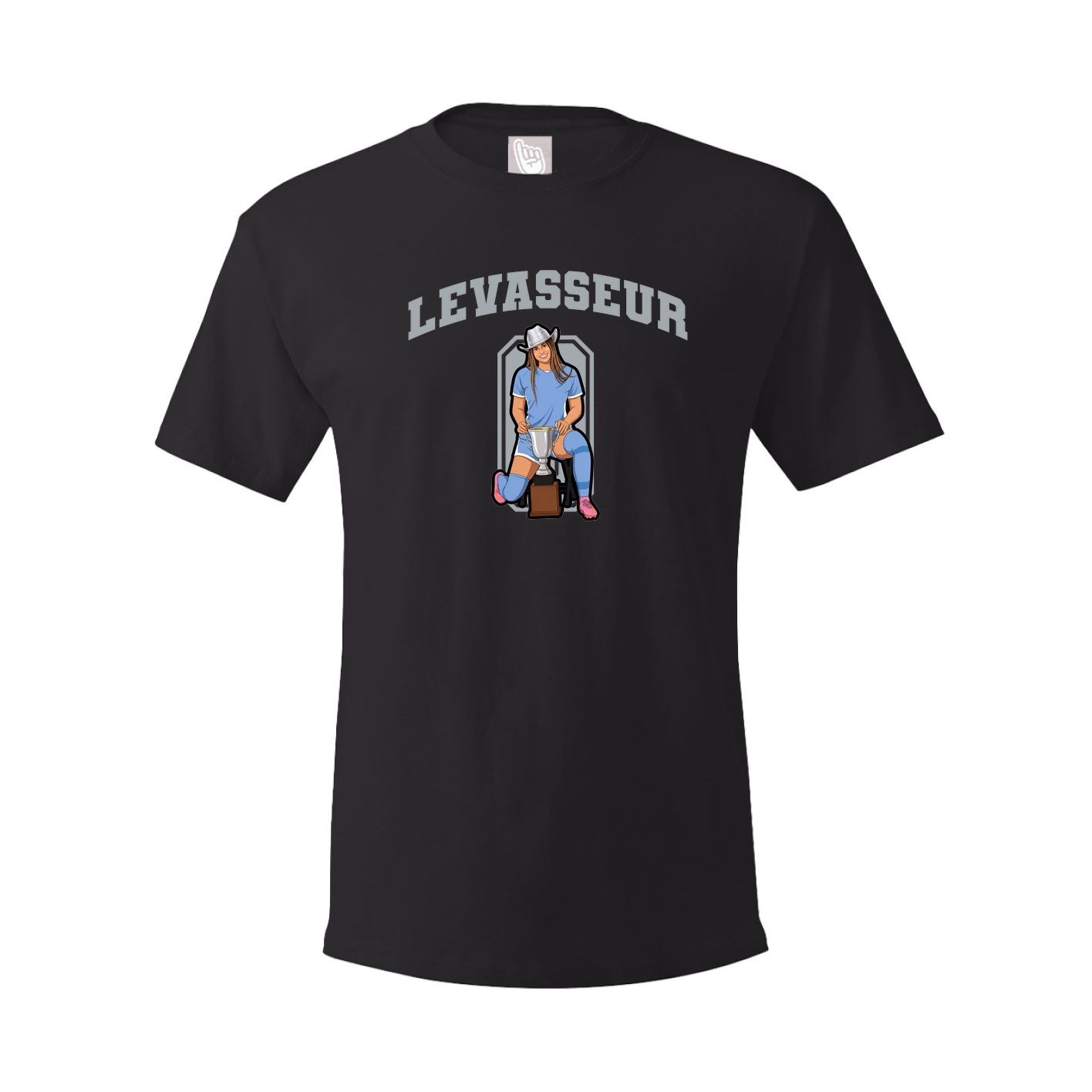 Youth Tee — Number in Black