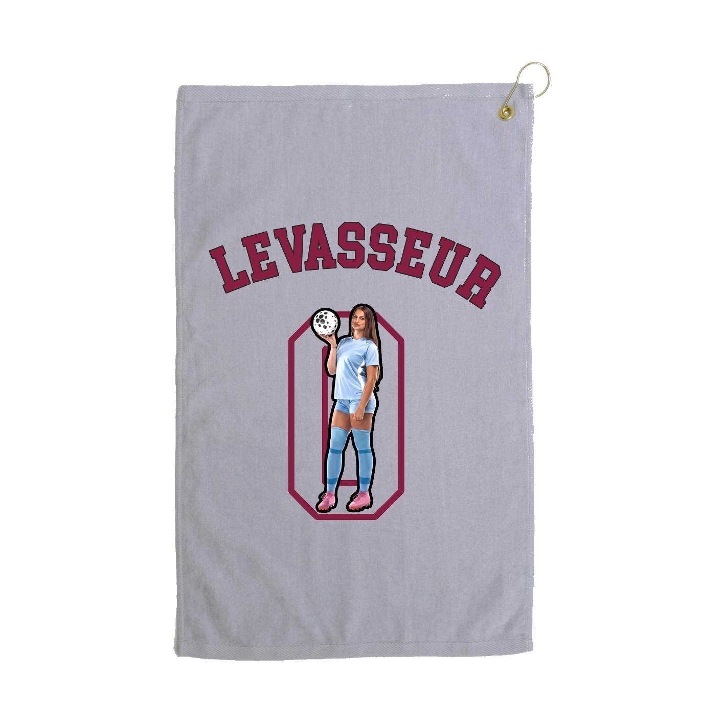 Golf Towel — Shirsey Arch in Grey