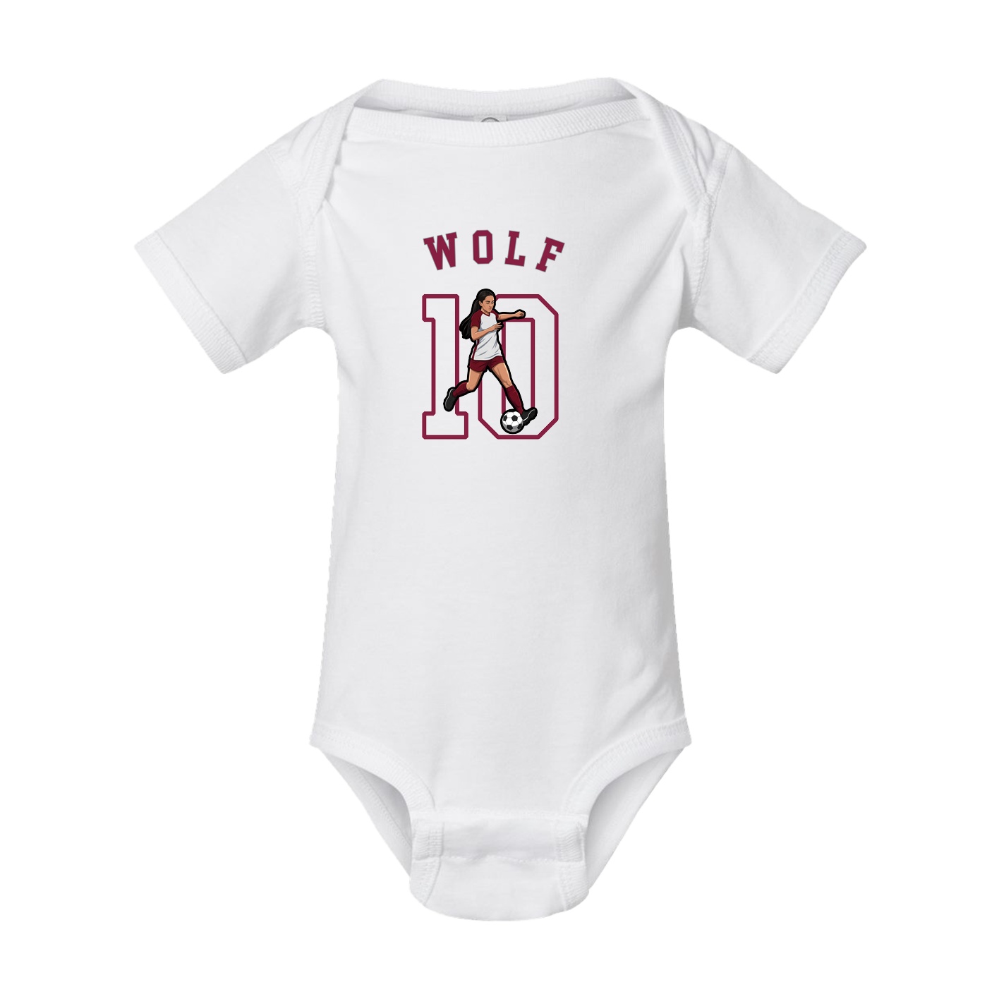 Baby Onesie — Shirsey Arch in White