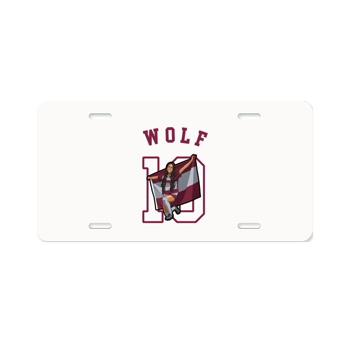 License Plate — Shirsey Arch in Classic