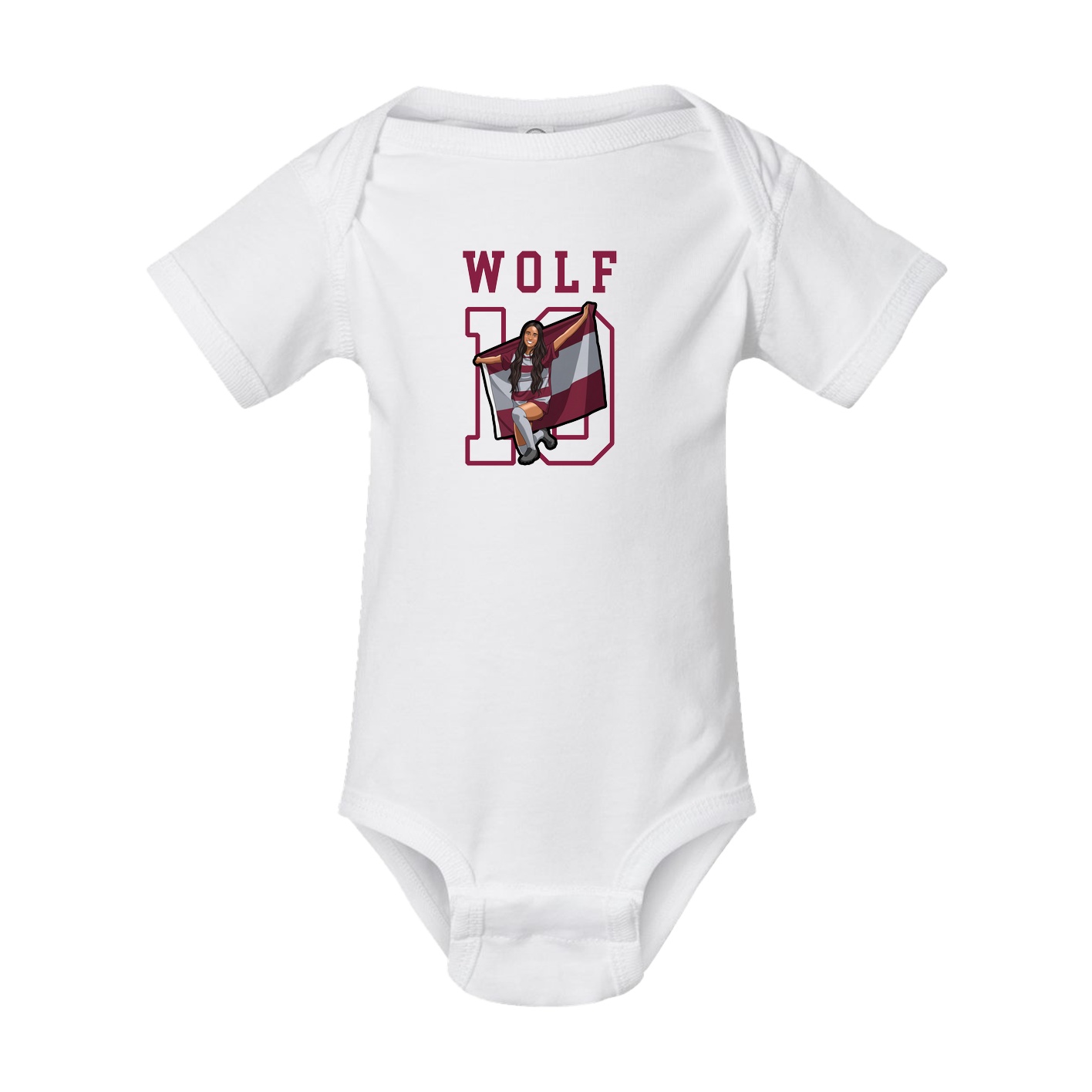 Baby Onesie — Shirsey in White