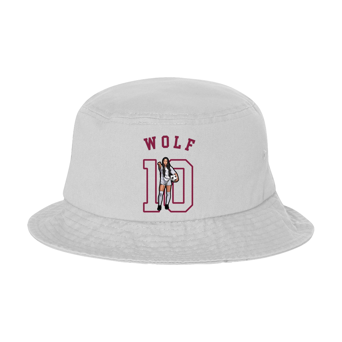 Bucket Cap — Shirsey Arch in White