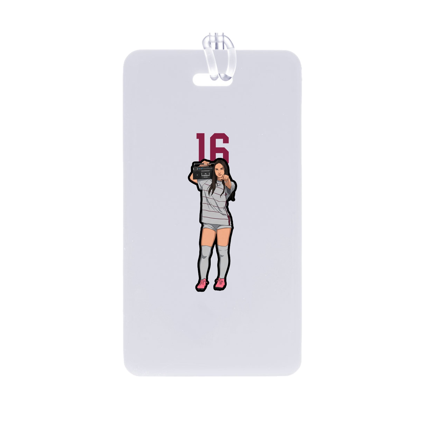Bag Tag — Number Top in Classic