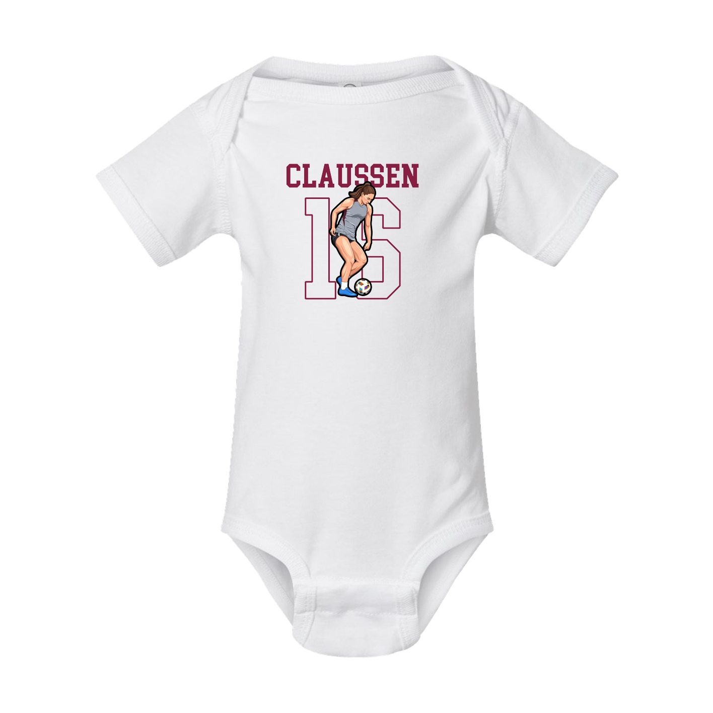 Baby Onesie — Shirsey in White