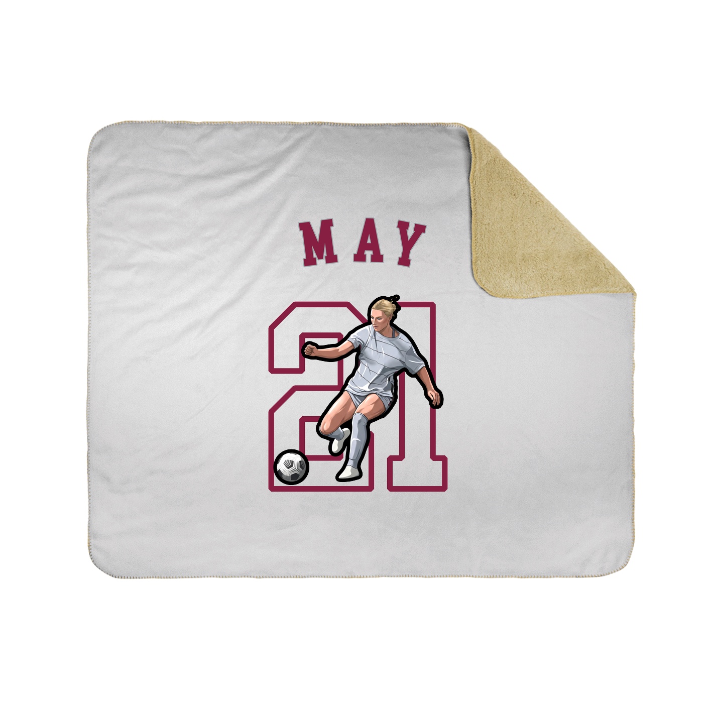 Throw Blanket — Shirsey Arch in White
