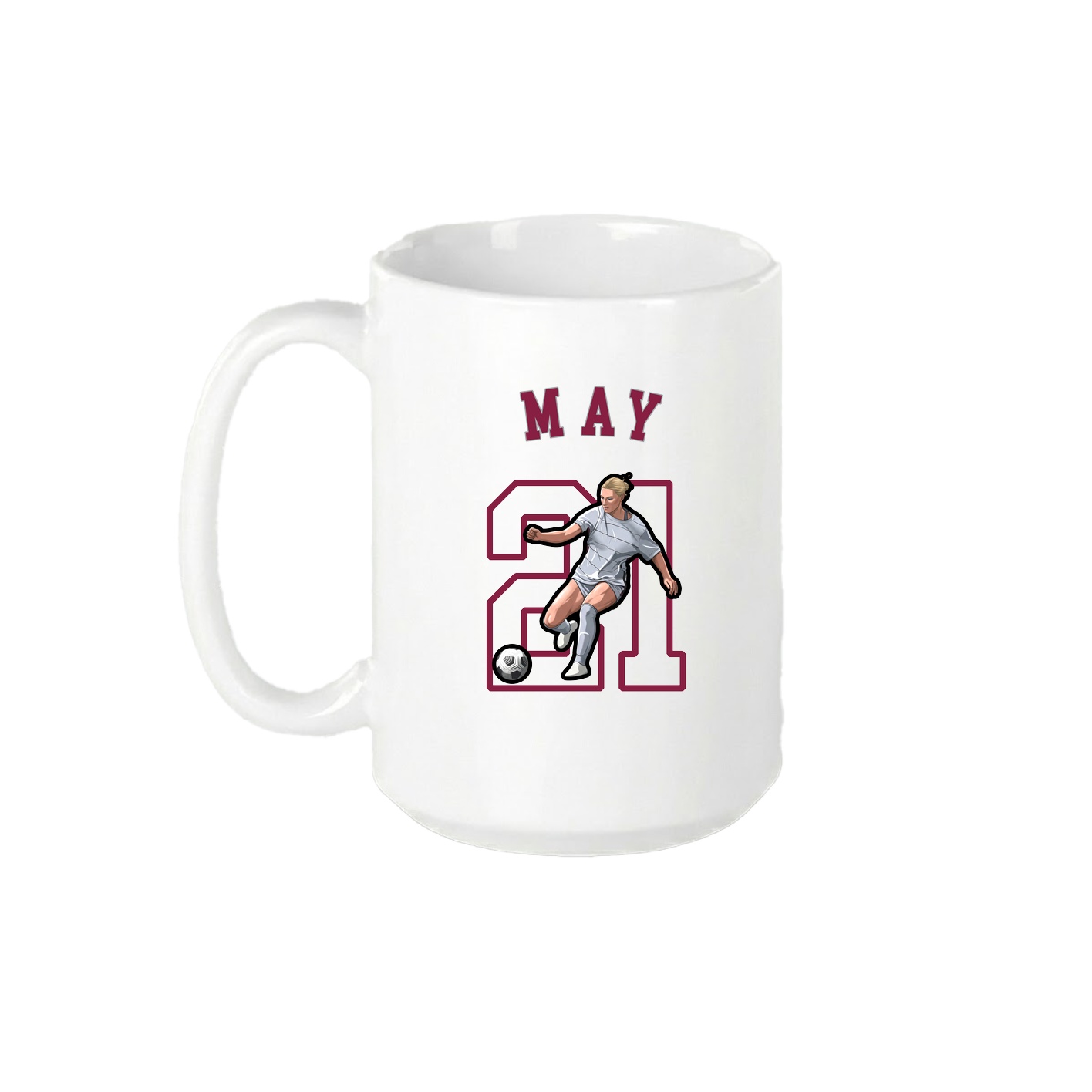 15oz Coffee Mug — Shirsey Arch in White