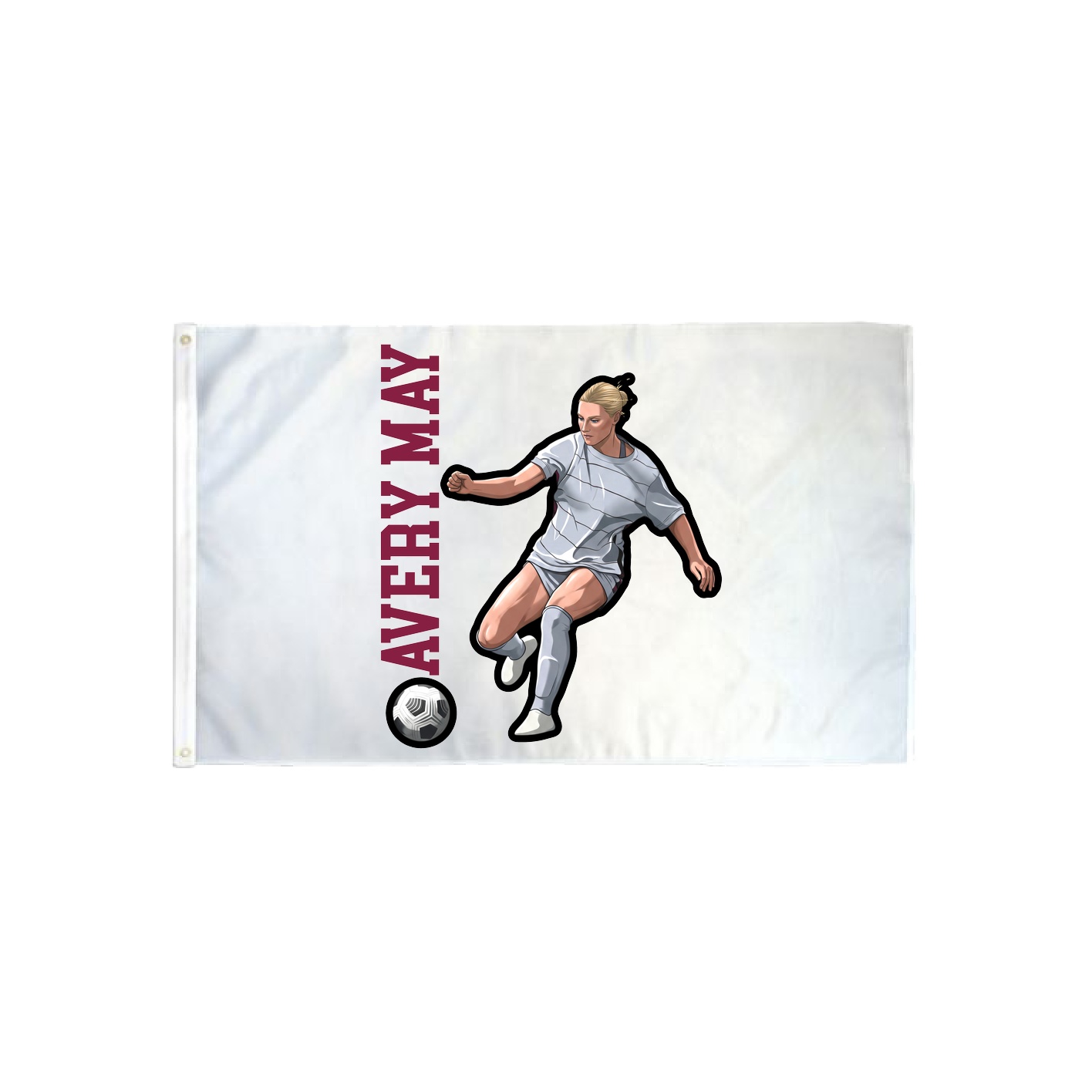 3x5 Flag — Name Vertical in Classic