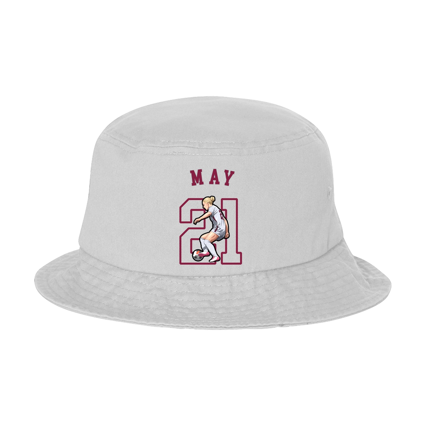Bucket Cap — Shirsey Arch in White