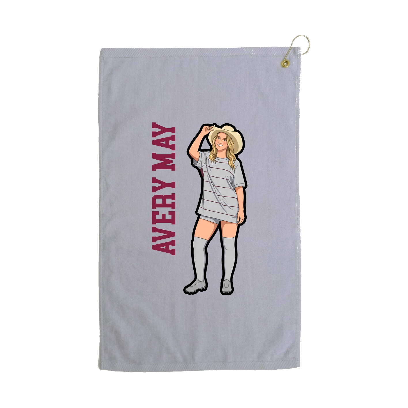 Terry Velour Golf Towel