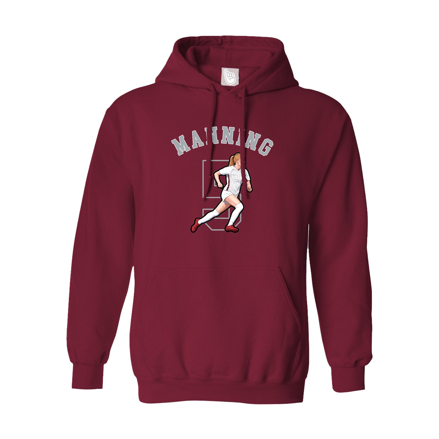 Hoodie — Shirsey Arch in Cardinal
