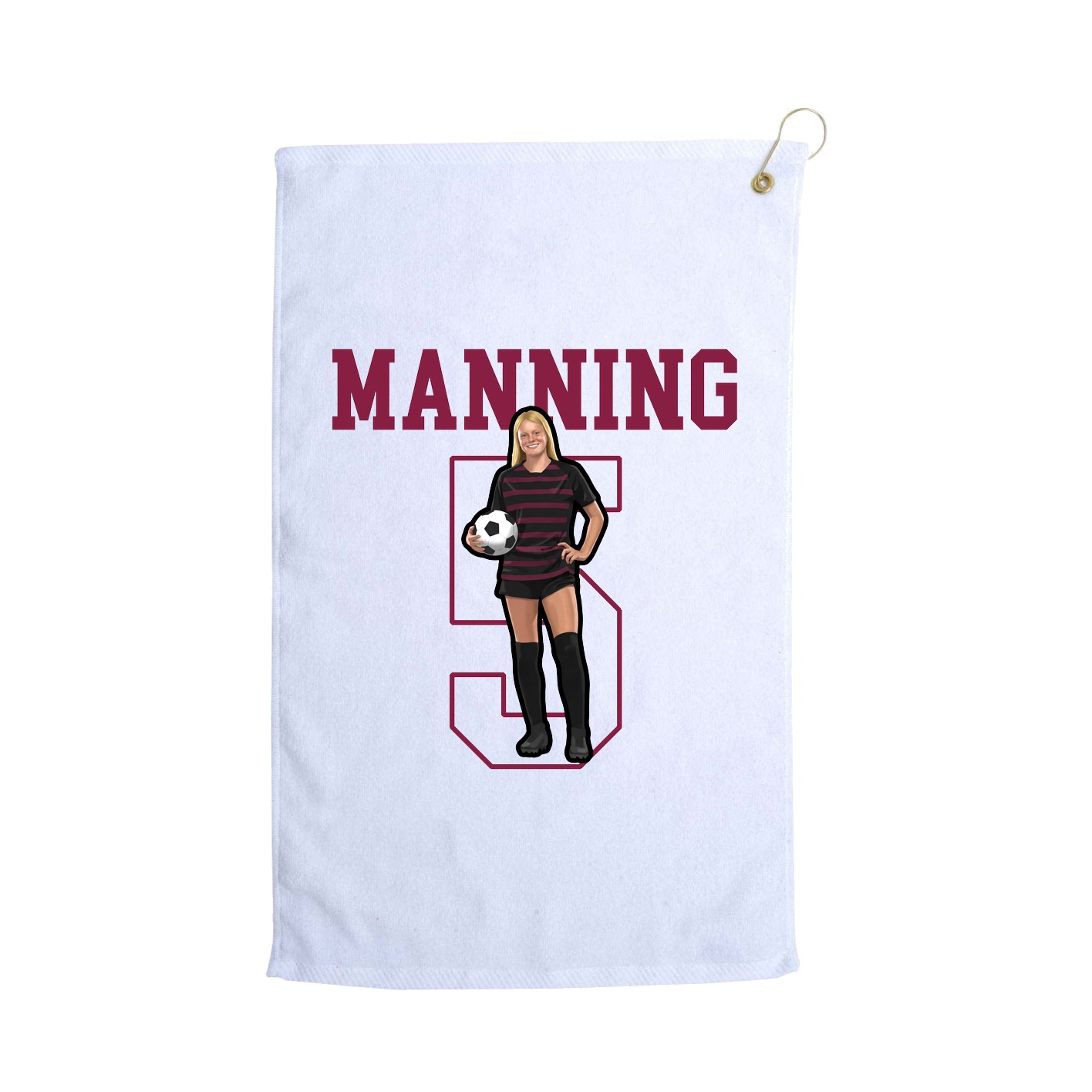 Terry Velour Golf Towel