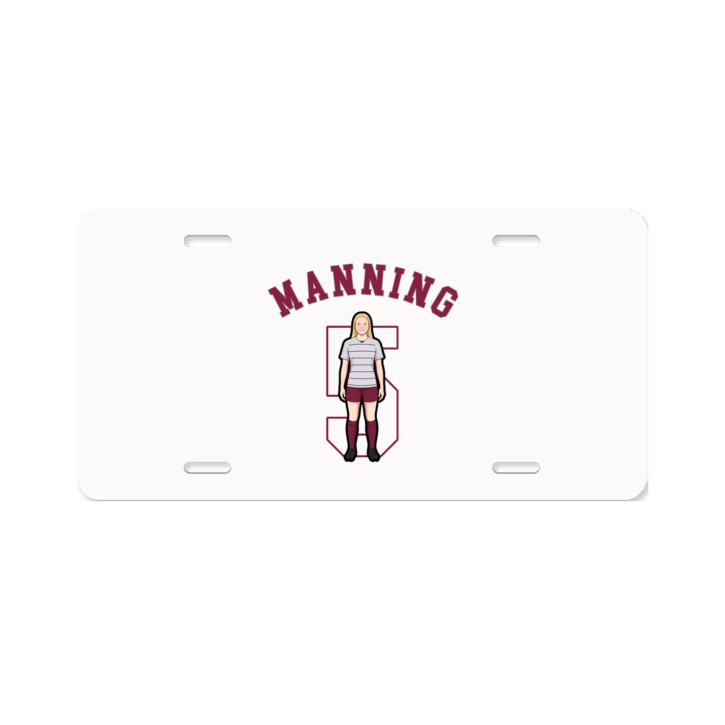 License Plate — Shirsey Arch in Classic