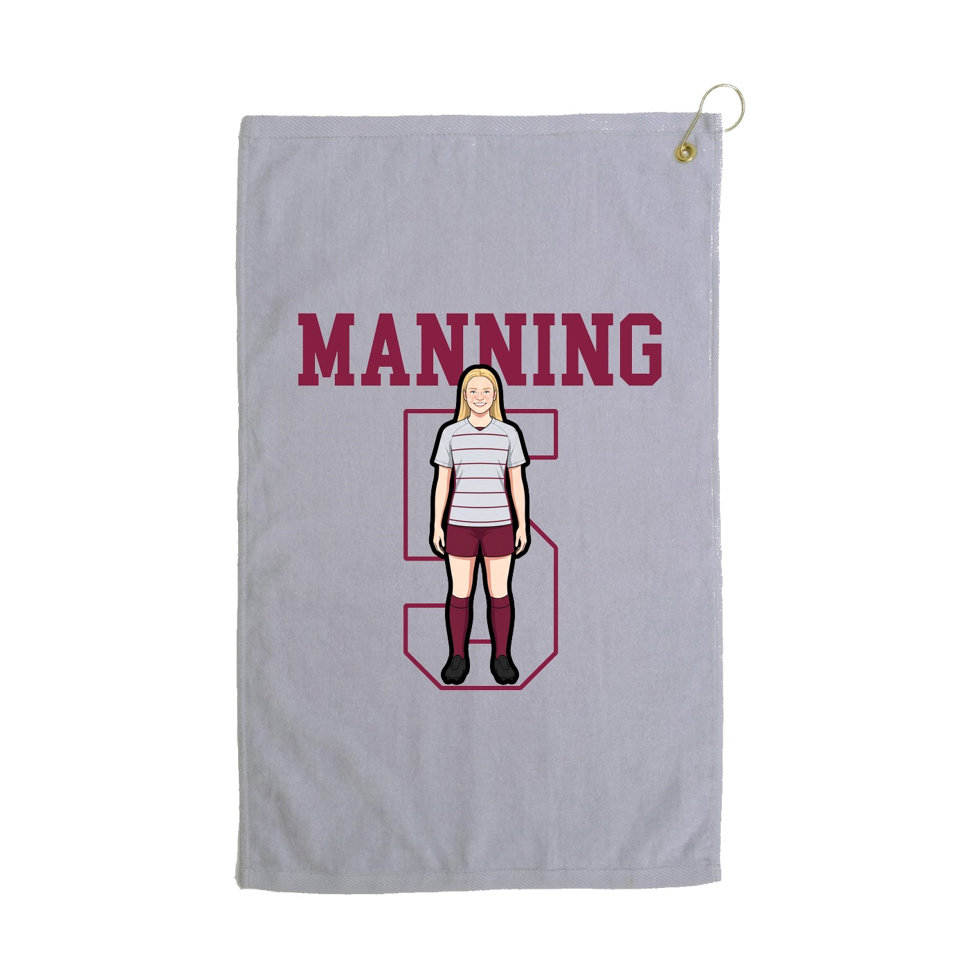 Golf Towel — Shirsey in Grey