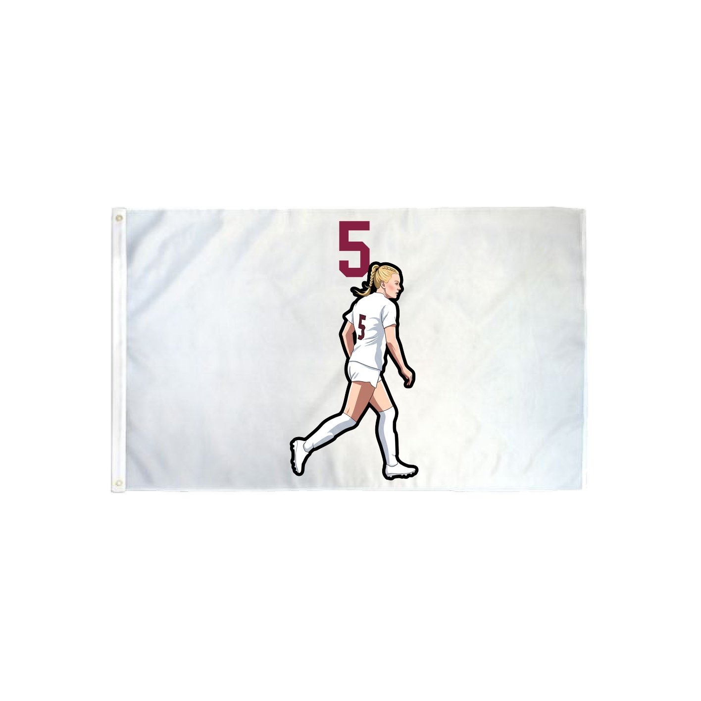 3x5 Flag — Number Top in Classic