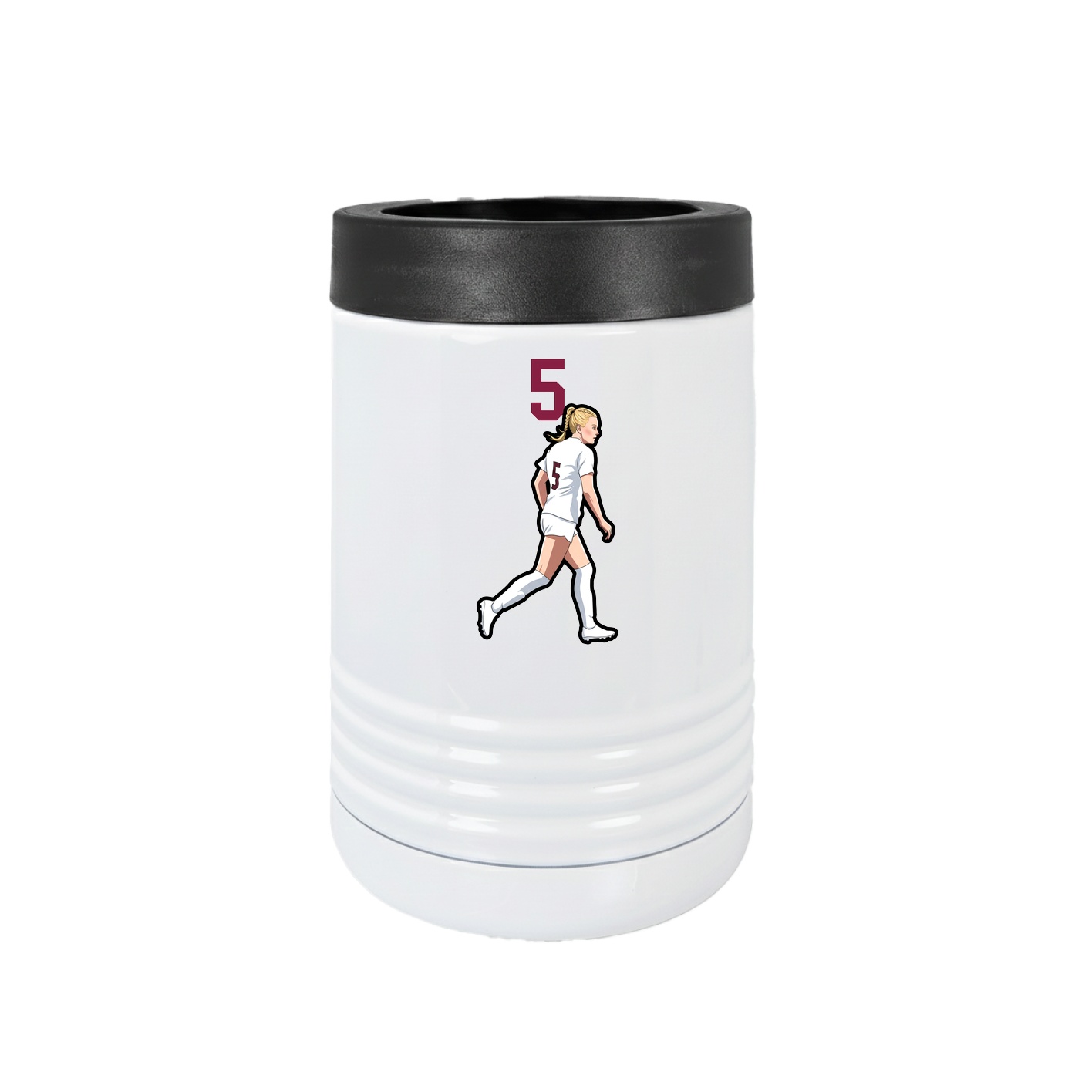 Beverage Holder — Number Top in White