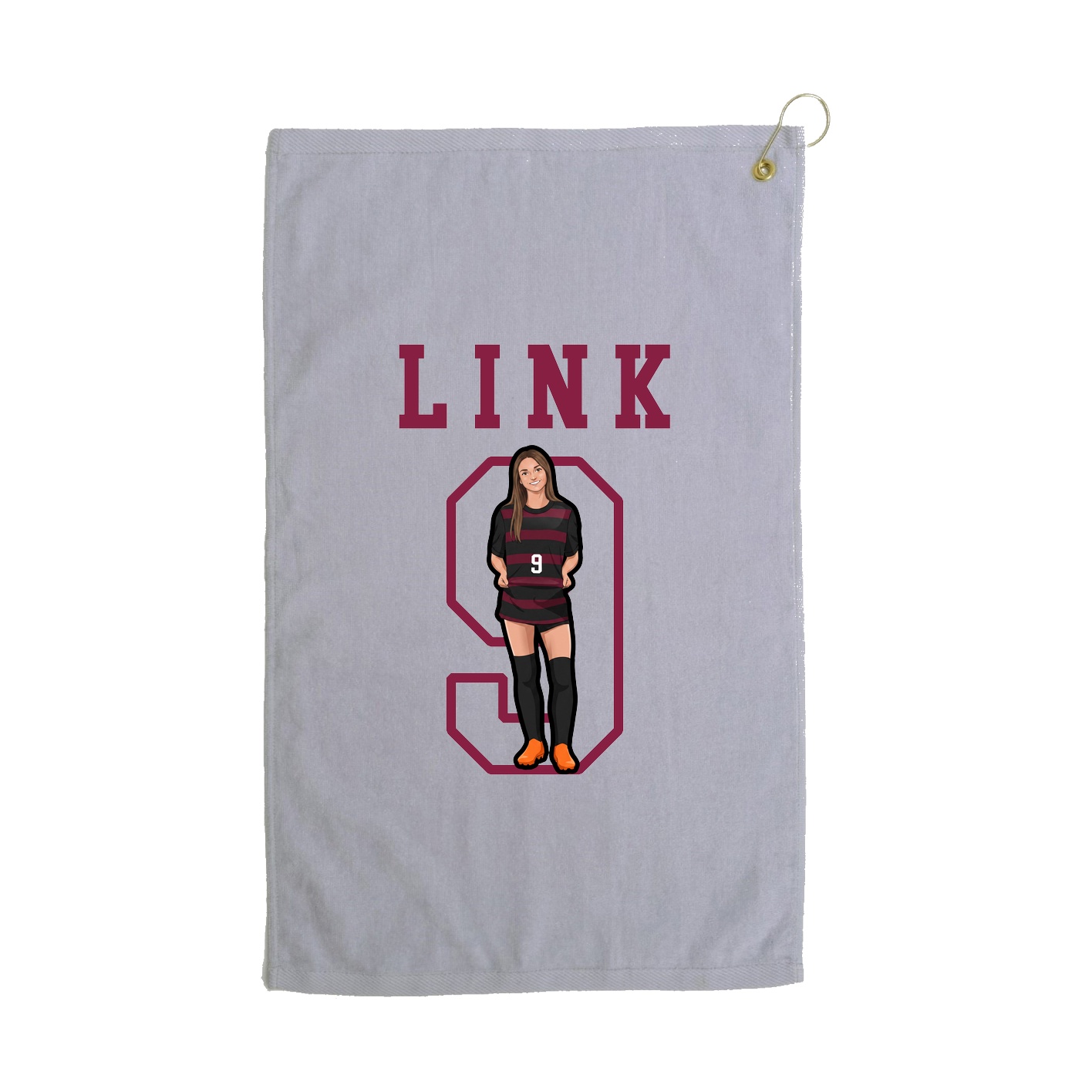 Golf Towel — Shirsey in Grey