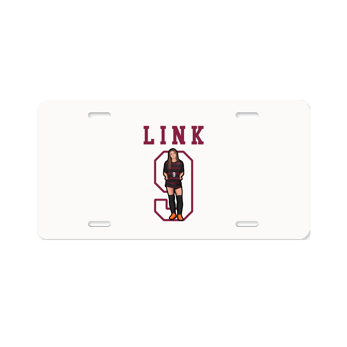 License Plate — Shirsey in Classic