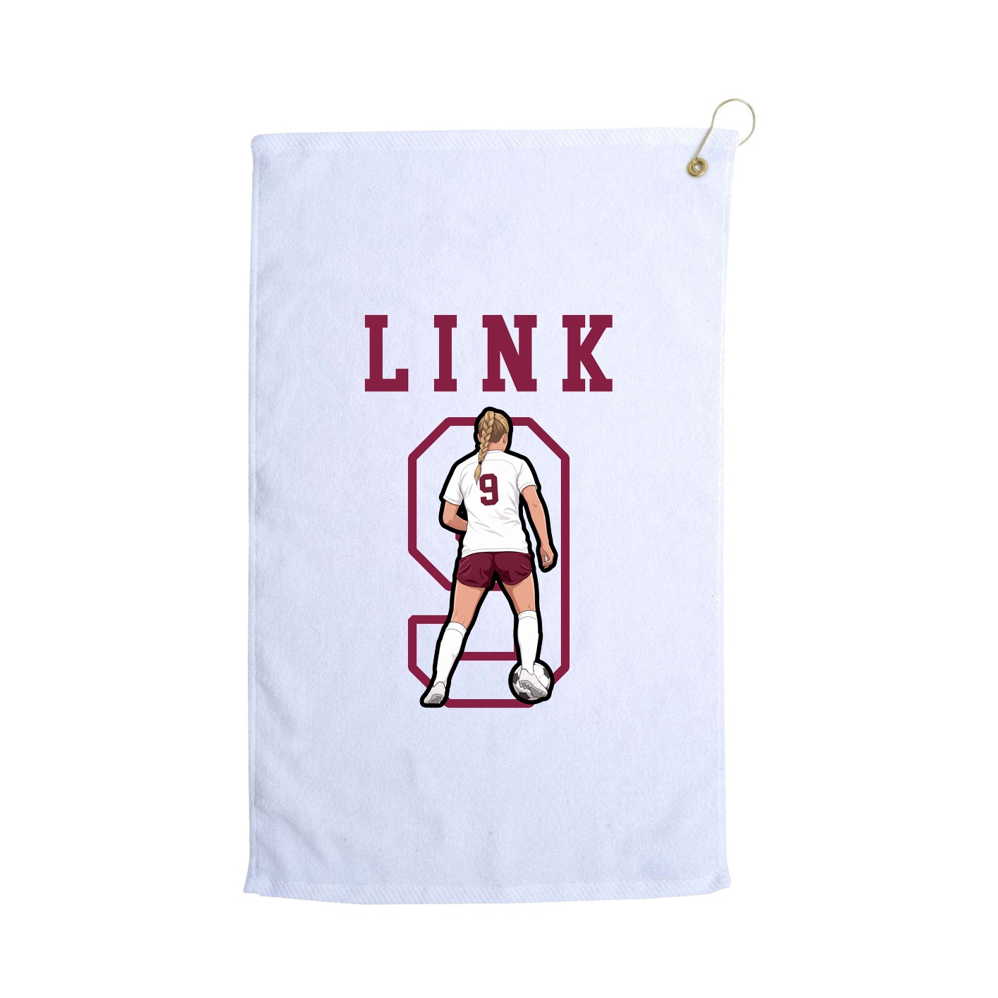 Golf Towel — Shirsey in White