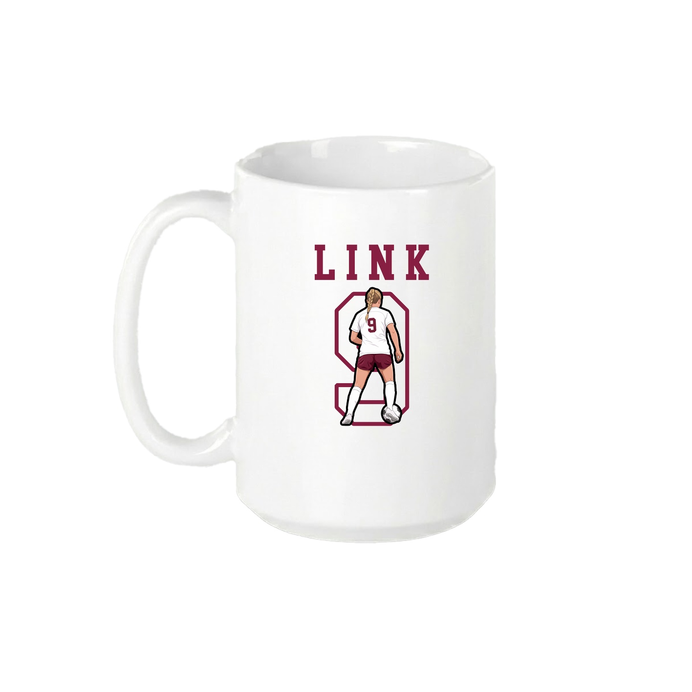 15oz Coffee Mug — Shirsey in White