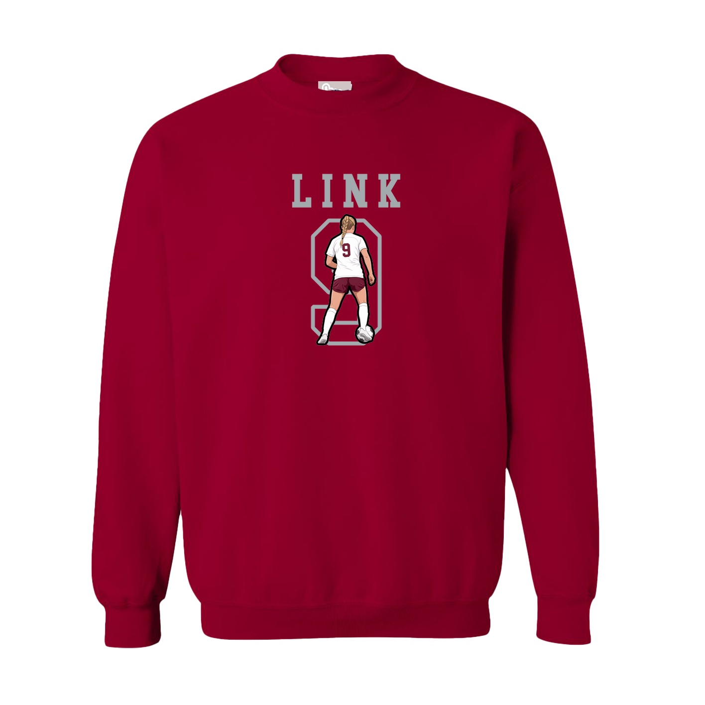 Fleece Crew — Shirsey in Cardinal