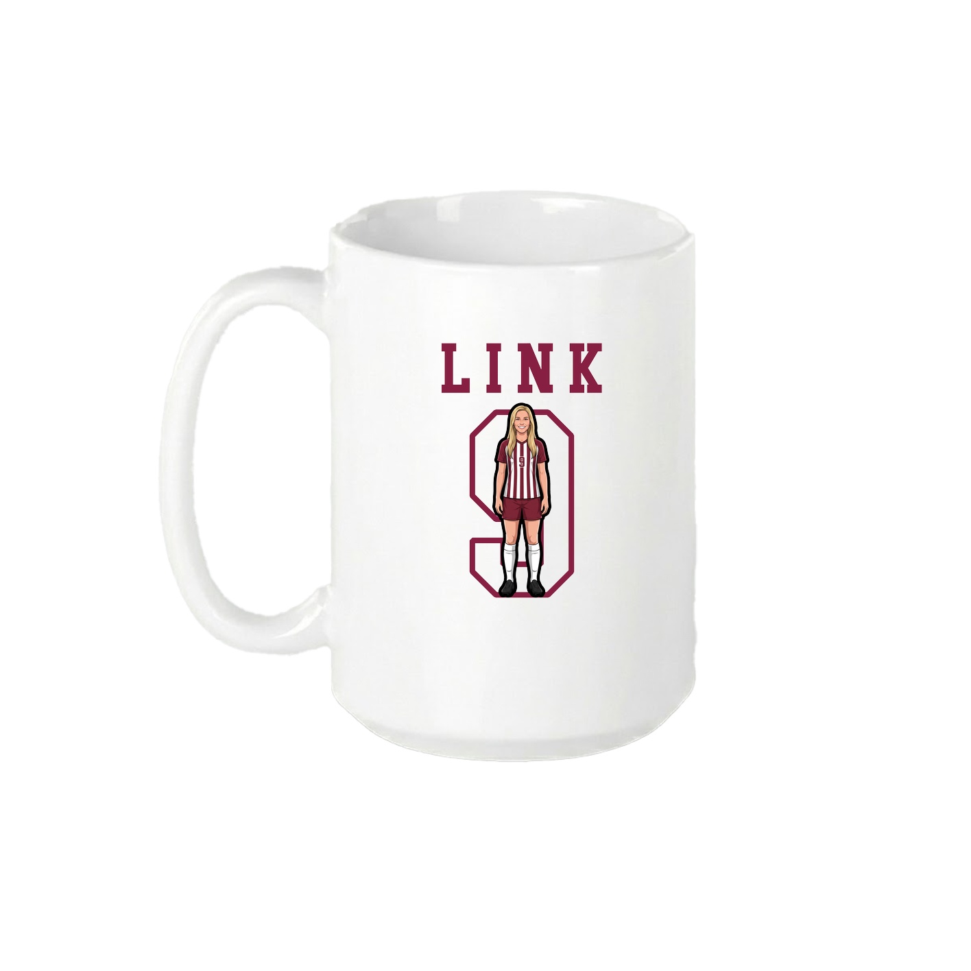 15oz Coffee Mug — Shirsey in White