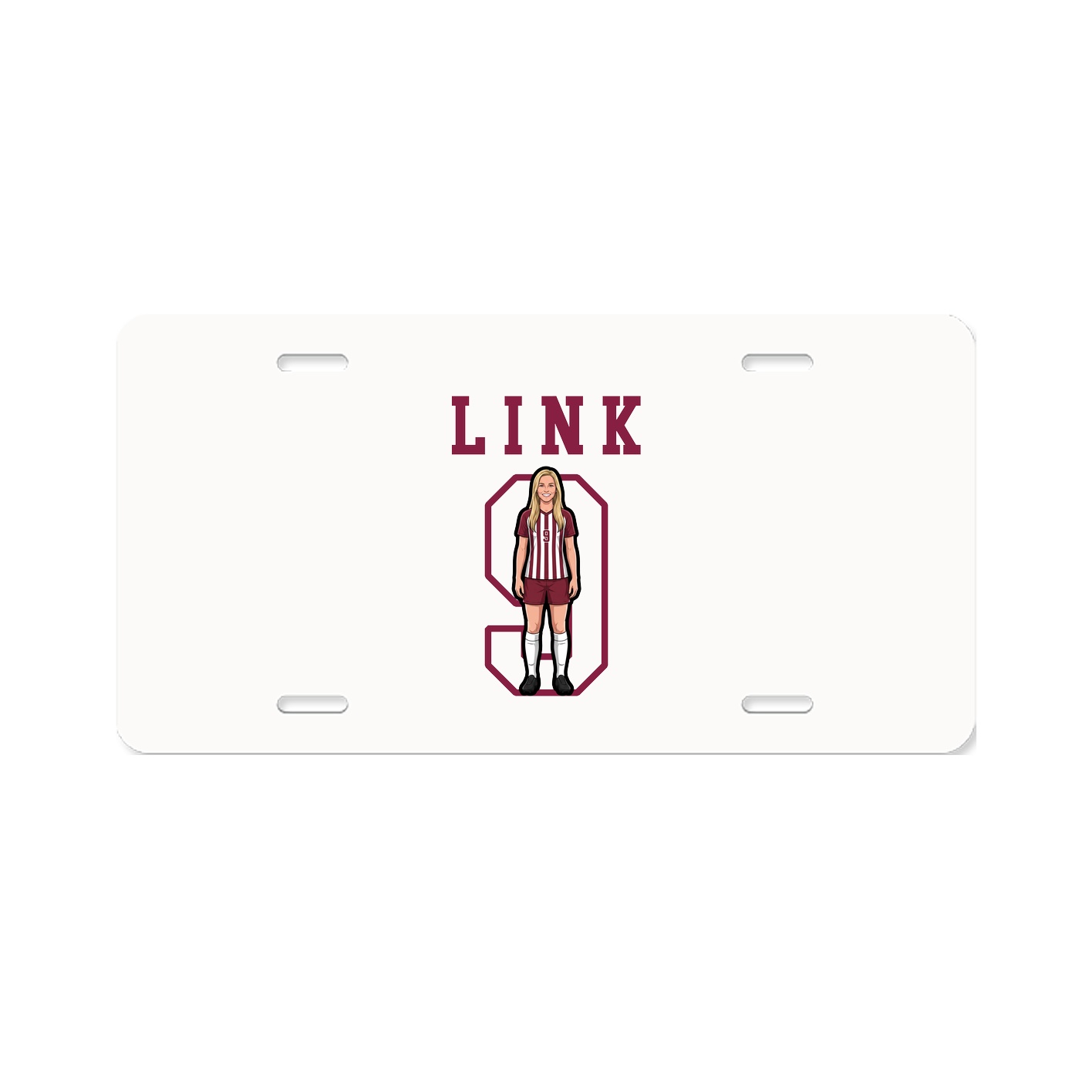 License Plate — Shirsey in Classic
