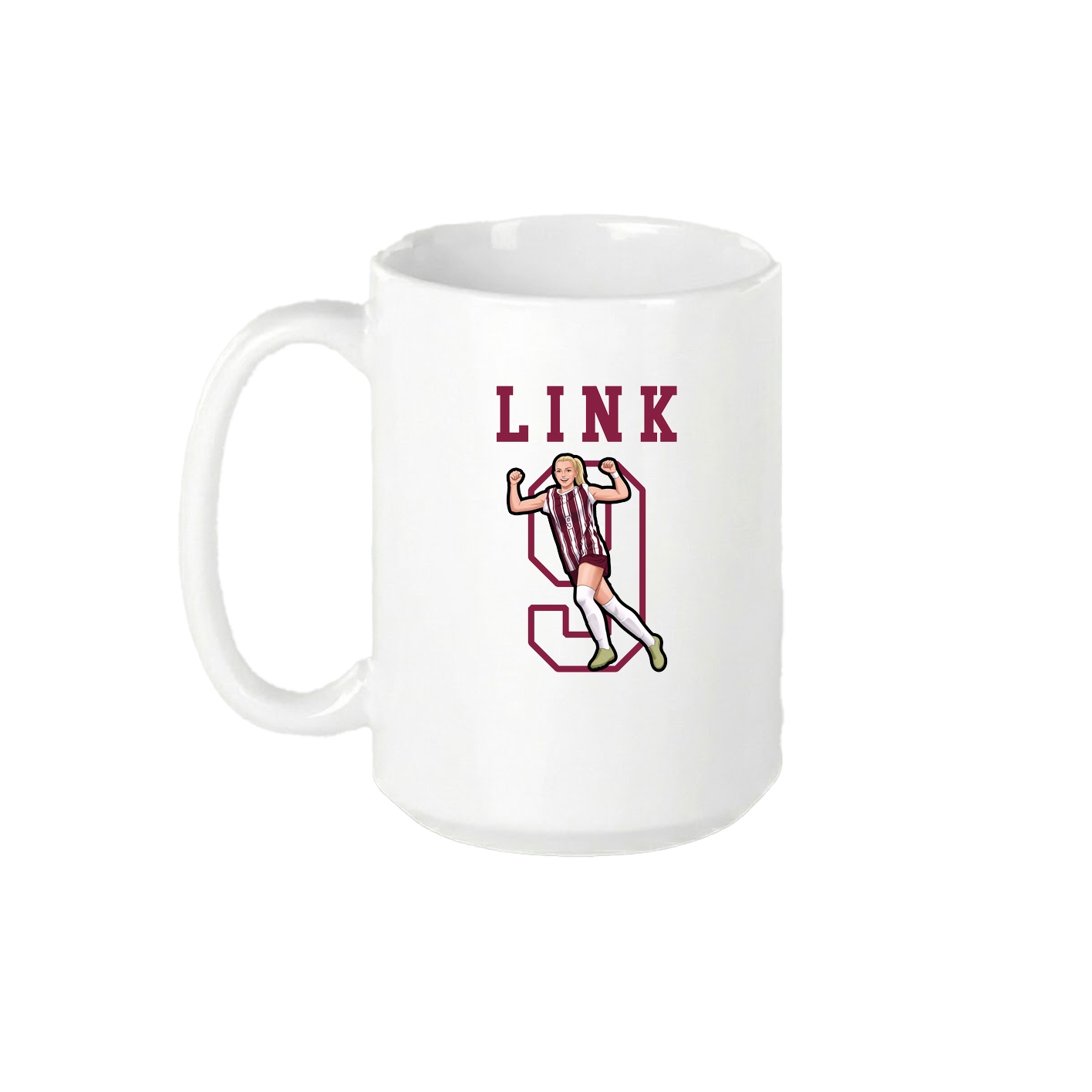 15oz Coffee Mug — Shirsey in White