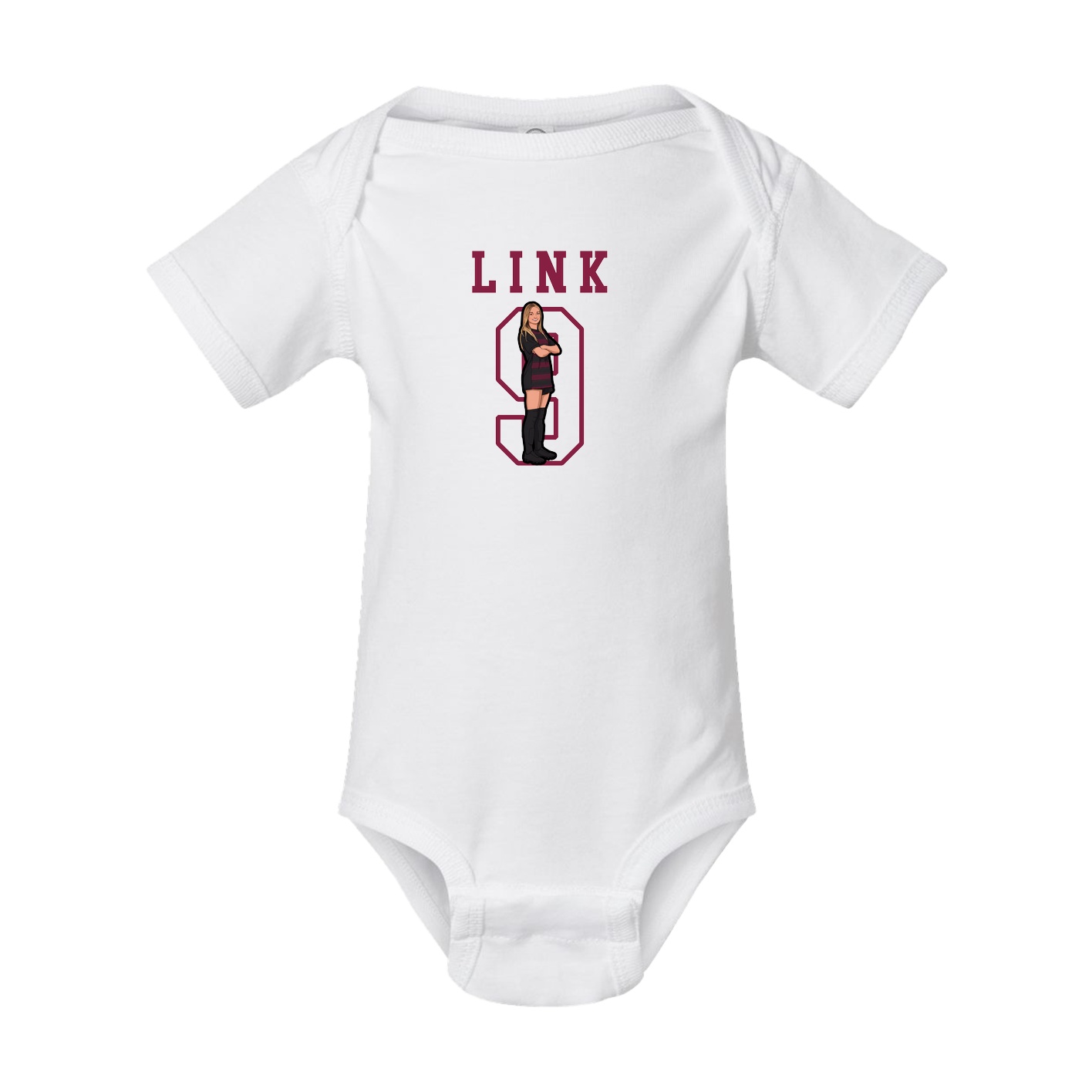 Baby Onesie — Shirsey in White